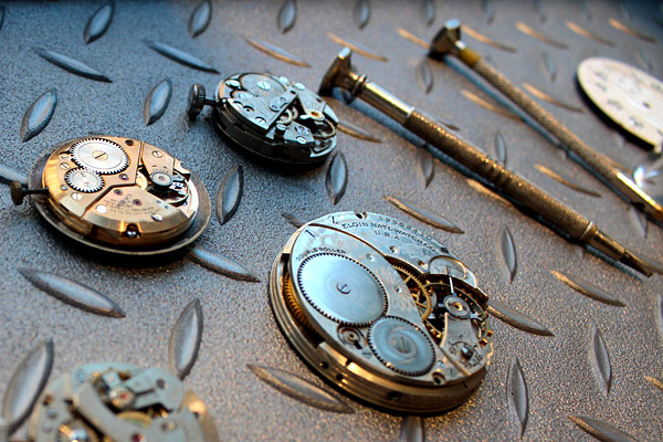 Mechanical discount watch servicing